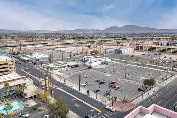 Commercial mixed-use real estate photography Las Vegas