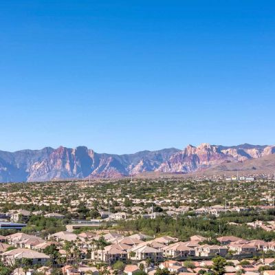 Las Vegas real-estate drone photograph 057