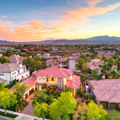 Las Vegas real-estate drone photograph 063