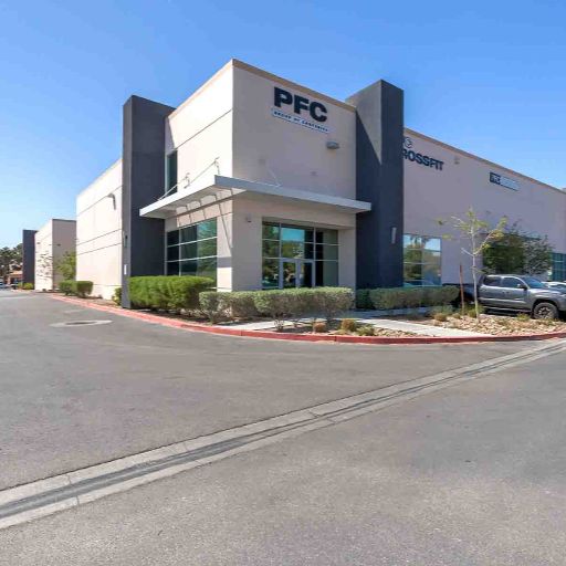 Class B industrial space photography Las Vegas