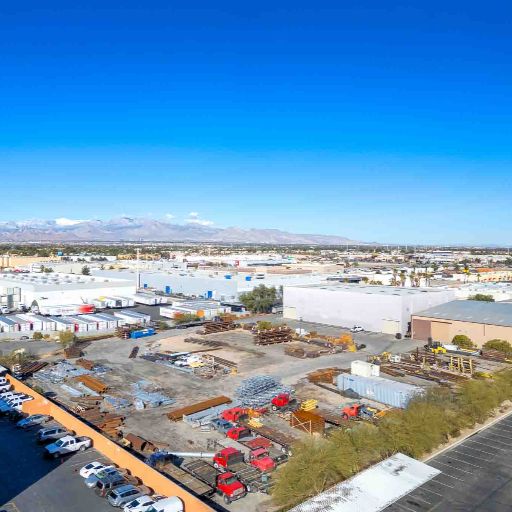 Industrial space drone photographer Las Vegas