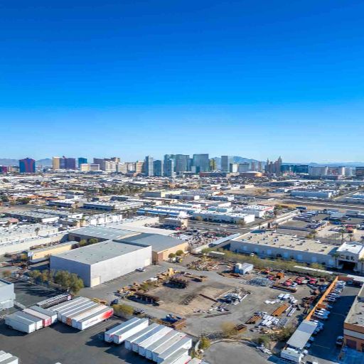 Industrial space drone photographer Las Vegas