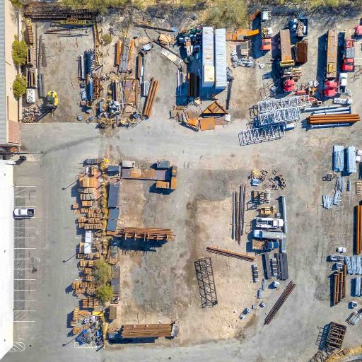 Industrial space drone photographer Las Vegas