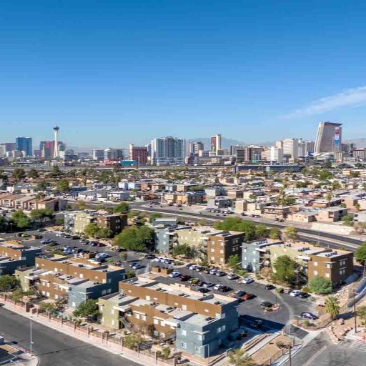 Multi-family real estate drone photographer Las Vegas