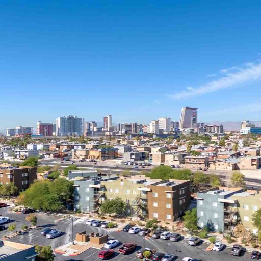 Multi-family real estate drone photographer Las Vegas