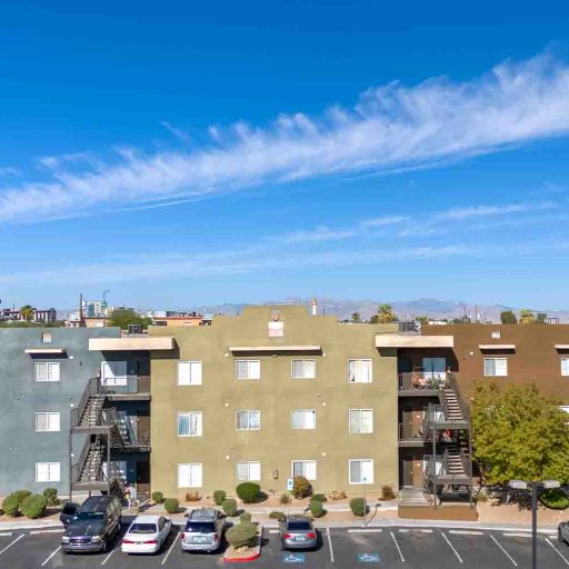 Multi-family real estate drone photographer Las Vegas