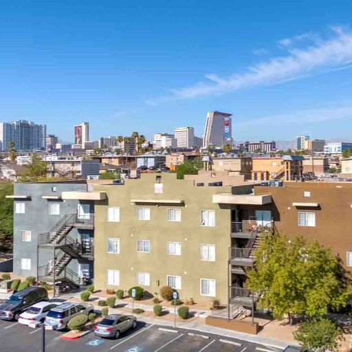 Multi-family real estate drone photographer Las Vegas