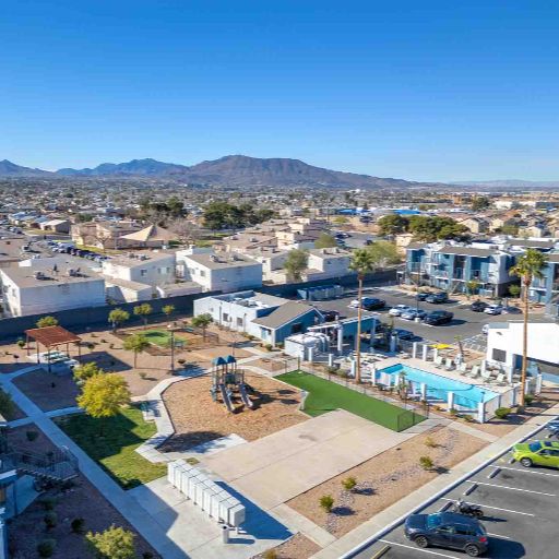 Multi-family real estate drone photographer Las Vegas