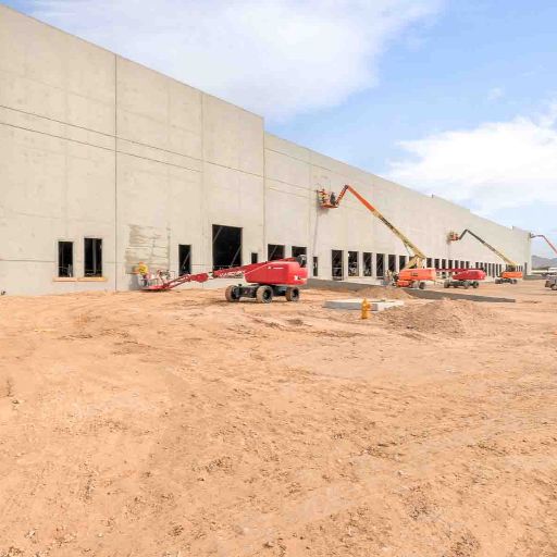 New construction ground perspective photographer Las Vegas