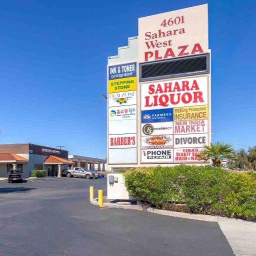 Class C retail space photography Las Vegas
