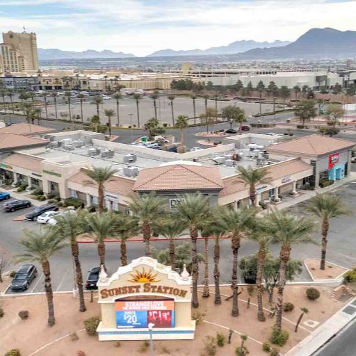 Retail space drone photographer Las Vegas