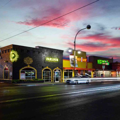 Commercial real estate twilight photographer Las Vegas