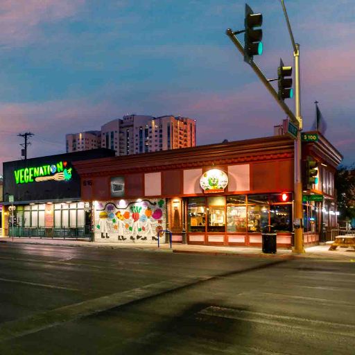 Commercial real estate twilight photographer Las Vegas