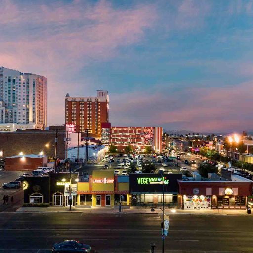 Commercial real estate twilight photographer Las Vegas