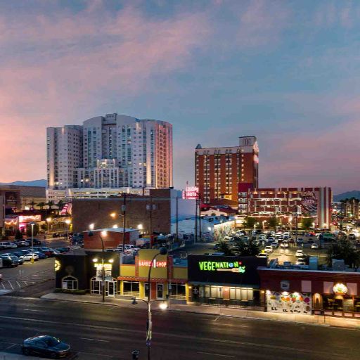 Commercial real estate twilight photographer Las Vegas
