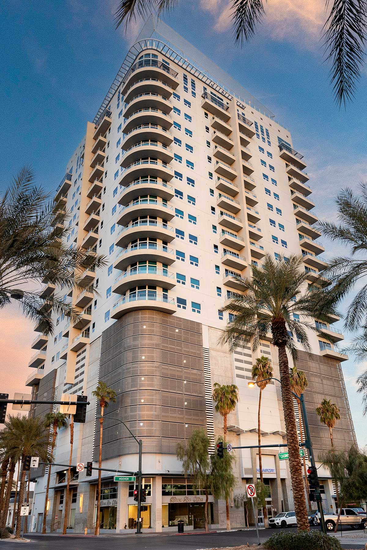 Las Vegas commercial real estate twilight photography